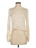 LACAUSA Ivory Long Sleeve Blouse Size XS - photo 1