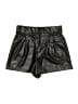 Zara Metallic Black Shorts Size S - photo 1