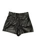 Zara Metallic Black Shorts Size S - photo 2