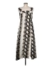 ASOS 100% Polyester Animal Print Gray Cocktail Dress Size 8 - photo 2