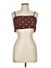 Topshop 100% Viscose Brown Sleeveless Top Size 8 - photo 1