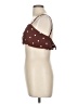 Topshop 100% Viscose Brown Sleeveless Top Size 8 - photo 5
