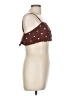 Topshop 100% Viscose Brown Sleeveless Top Size 8 - photo 4