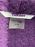 TanJay 100% Polyester Purple Cardigan Size M - photo 7