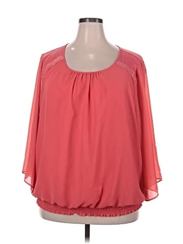 I.N. Studio 3/4 Sleeve Blouse (view 1)