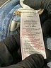 Madewell 100% Cotton Hearts Blue Jeans Size 27 waist - photo 8