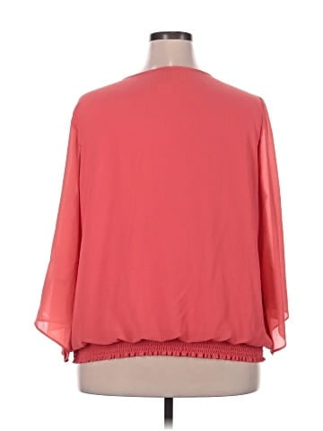 I.N. Studio 3/4 Sleeve Blouse (view 2)