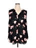 Torrid 100% Polyester Hearts Black Sleeveless Blouse Size 2X Plus (2) - photo 1