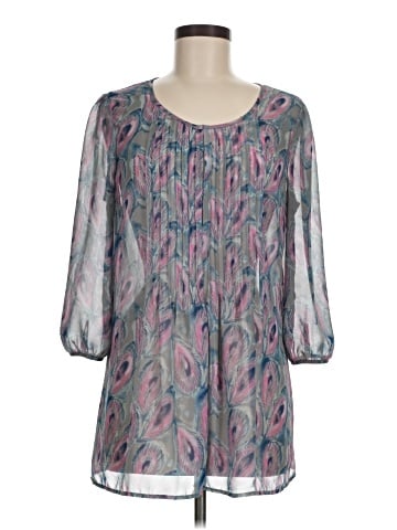 Kimchi Blue 3/4 Sleeve Blouse (view 1)