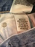 AGOLDE 100% Cotton Hearts Blue Jeans Size 22 - photo 8