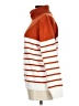 Unbranded Stripes Orange Turtleneck Sweater Size L - photo 5