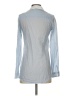 Bershka 100% Cotton Blue Long Sleeve Button-Down Shirt Size S - photo 2