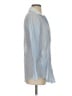 Bershka 100% Cotton Blue Long Sleeve Button-Down Shirt Size S - photo 4