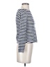 MNG 100% Cotton Stripes Ivory Long Sleeve Turtleneck Size XXS - photo 4