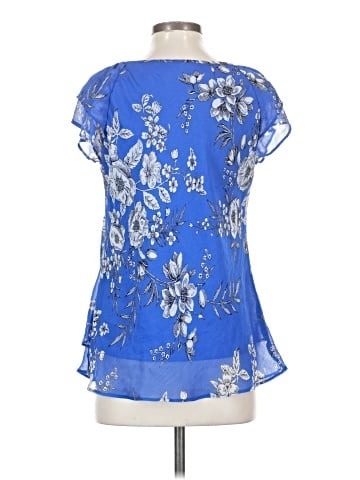 Roz & Ali Short Sleeve Blouse (view 2)