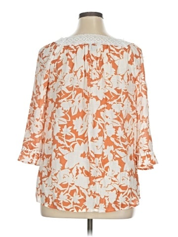 Robert Louis 3/4 Sleeve Blouse (view 2)