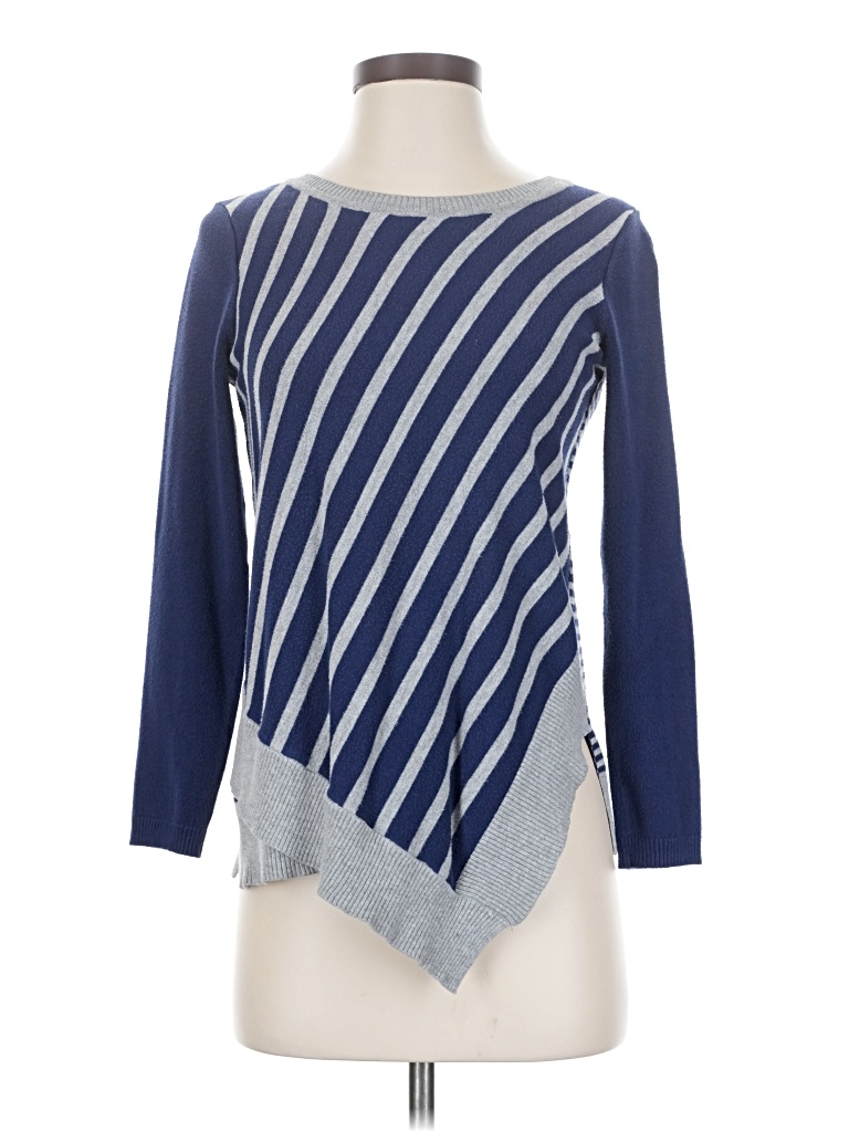 Pre-owned Liz Claiborne Pullover Sweater In Blue
