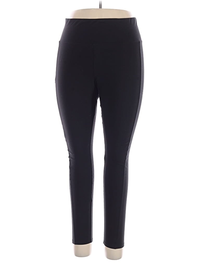Pre-owned Divided By H&m Active Pants In Black
