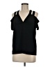 Cooper & Ella 100% Polyester Black Sleeveless Blouse Size 6 - photo 1