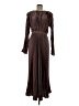 L'IDÉE 100% Polyester Brown Cocktail Dress Size 8 - photo 1