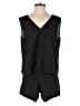 J.Crew Factory Store 100% Polyester Solid Black Romper Size 2 - photo 1