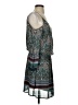 Octavia 100% Polyester Paisley Teal Casual Dress Size S - photo 4