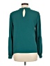 CeCe Teal Long Sleeve Blouse Size M - photo 2