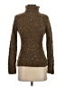 Jenne Maag Tweed Brown Turtleneck Sweater Size S - photo 1
