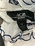 AGB 100% Polyester Graphic White Casual Dress Size 1X - photo 7