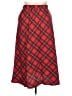 Unbranded 100% Polyester Plaid Red Casual Skirt Size XL - photo 2