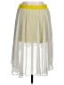 Armani Exchange 100% Polyester Solid Ivory Casual Skirt Size 8 - photo 2