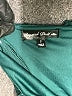 Crystal Doll Solid Green Cocktail Dress Size 7 - photo 7