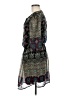 Bebop 100% Polyester Paisley Blue Cocktail Dress Size M - photo 5