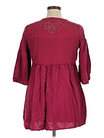 True Craft 3/4 Sleeve Blouse (view 2)