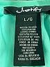 Justify 100% Rayon Green 3/4 Sleeve Blouse Size L - photo 7
