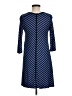 Inside Out Stripes Blue Casual Dress Size M - photo 2