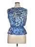 Jeanne Pierre 100% Rayon Blue Sleeveless Blouse Size XL - photo 2