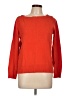 Ann Taylor LOFT 100% Cotton Orange Pullover Sweater Size L - photo 1