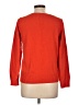 Ann Taylor LOFT 100% Cotton Orange Pullover Sweater Size L - photo 2