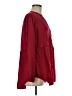 Torrid Burgundy Long Sleeve Blouse Size Med Plus (00) - photo 4