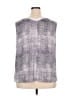 Worthington 100% Polyester Gray Sleeveless Blouse Size 2X - photo 2