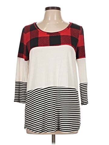 Brenda's 3/4 Sleeve T-Shirt (view 1)