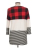 Brenda's Checkered-gingham Red 3/4 Sleeve T-Shirt Size L - photo 2