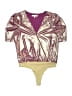 WAYF 100% Polyester Metallic Gold Kimono Size S - photo 1