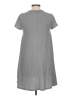 Rolla Coster Solid Gray Casual Dress Size L - photo 2