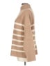 Forte Stripes Tan Pullover Sweater Size L - photo 5
