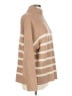 Forte Stripes Tan Pullover Sweater Size L - photo 4