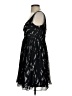 BCBGeneration 100% Polyester Graphic Black Cocktail Dress Size 4 - photo 5