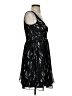 BCBGeneration 100% Polyester Graphic Black Cocktail Dress Size 4 - photo 4