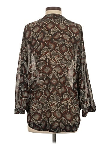 BLOUSE Long Sleeve Blouse (view 2)